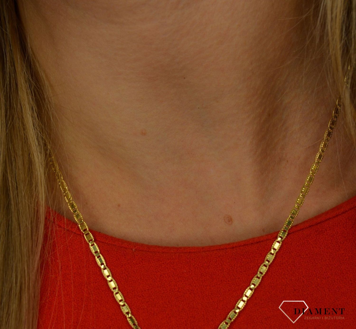 Złoty łańcuszek 585 o szerokości 2,5 mm DIA-LAN-1253-585 2,5mmv.jpg